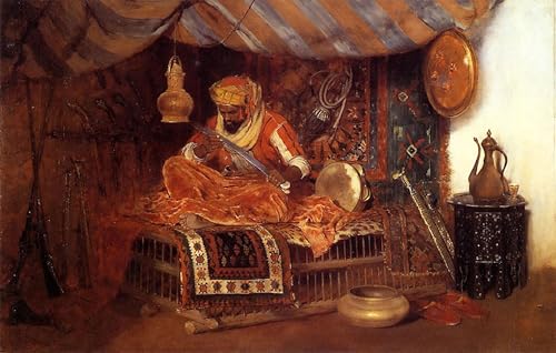 Cuadro Los Moros de William Merritt Arte de Pared en Lienzo 60x90cm