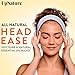 UpNature Head Ease Essential Oil Roll On Blend – Migraine Head Tension Comfort with Instant Cooling Effect – Nurse Accessories for Work