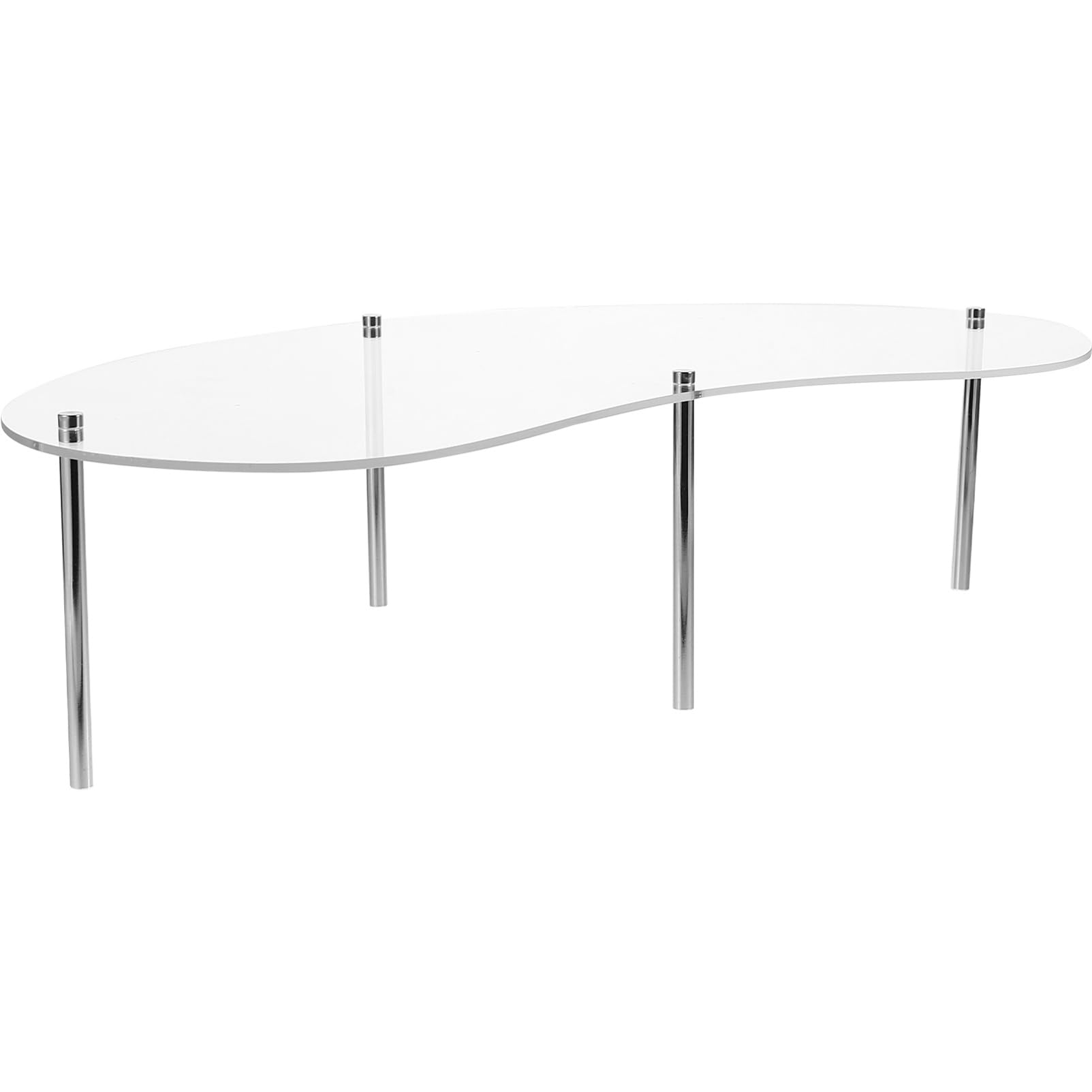 Mikinona 1 Set Cookies Display Stand Acrylic Pop Figure Display Stand Metal Cupcake Holder Round Clear Cupcake Stand