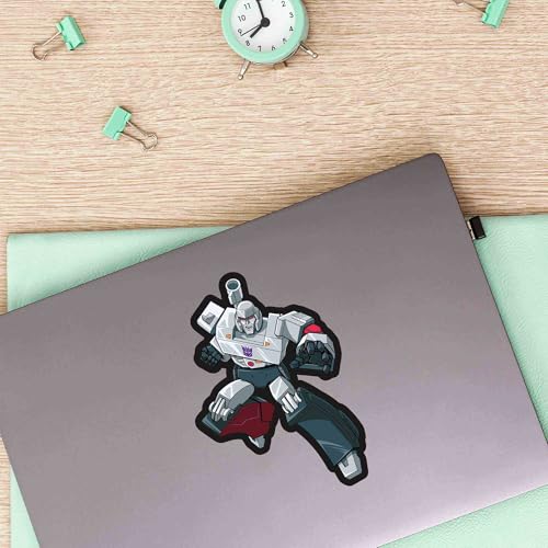 Image of Hasbro Transformers Megatron Adhesive Vinyl Decal - Fun Transformers Sticker for Car, Window or Laptop