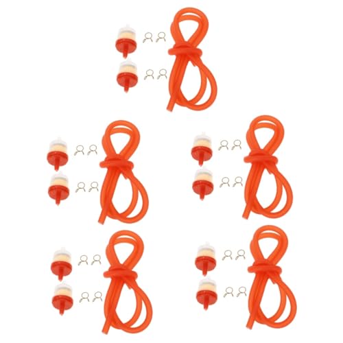 Kit de tuyau de carburant OUNONA avec filtres et clips pour moteur ATV et Go Kart