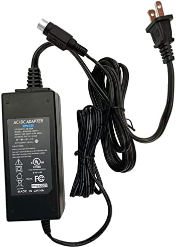 tecmac 4-Pin 12V AC/DC Adapter Compatible with Hikvision epcom EV1016TURBO TVI TurboHD DS-7204HGHI-SH DS-7208HGHI-SH DS-7216HGHI-SH DS-7208 HQHI-K1 DS-7216HQHI-K1 DVR MOSO MSA-C1500IC12.0-18P-US PSU
