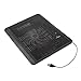 MUNEFE Laptop Stand with Fan, Laptop Cooler Cooling Pad, Notebook Gaming Fan Stand for Preventing Overheating and Potential Performance Issues(Black)