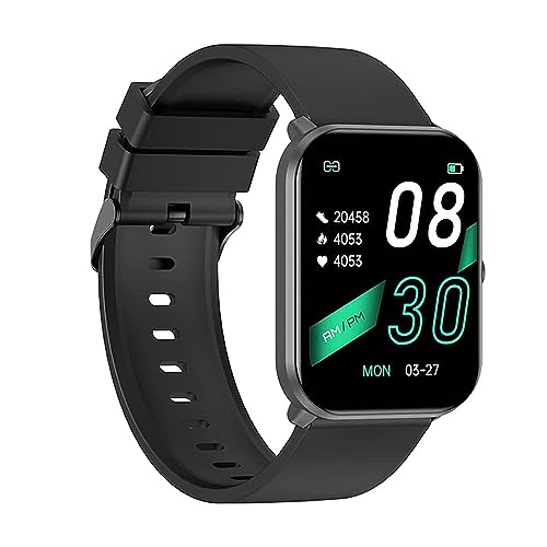 IMILAB Smartwatch W01 Health and Sports Tracking Pedometer, 70+ Sports Modes, Sleep Cycles, 15 Days Battery Life, Waterproof, SpO2, Ovulation and Menstruation Monitoring for Women