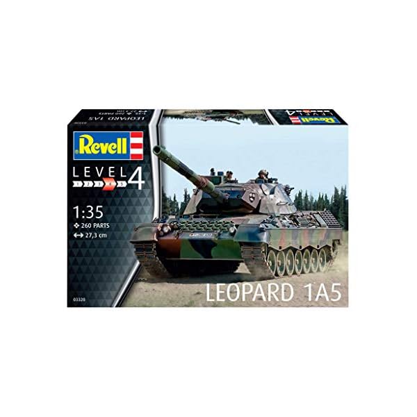 Revell 3320 Leopard 1A5 Zubehör, Unlackiert – Bild 3