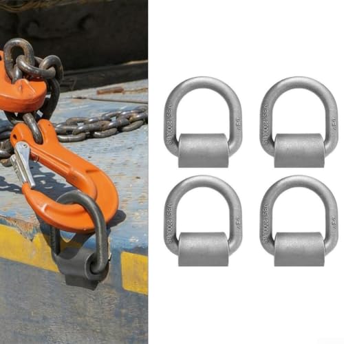 Anillo en D de 1/2" contra roturas: anclaje de seguridad para carga de camiones 2