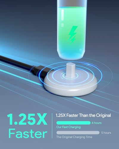 Induction Type C Charger Compatible with Oral-B Braun Electric Toothbrushes