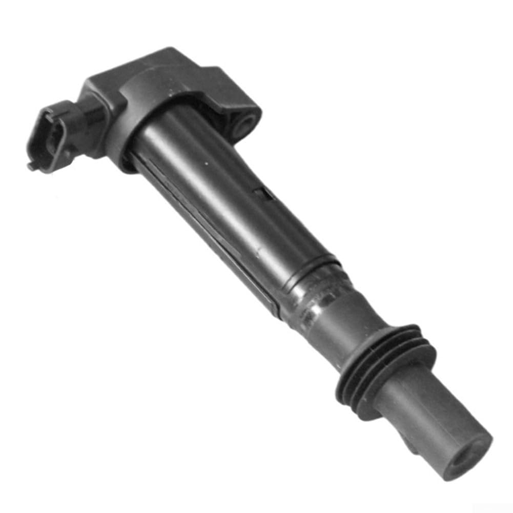 Bobina di accensione di ricambio per Citroën C3, DS3, 108, 2008, 208, 301, 308 (OEM 9671214580), costruzione ABS, montaggio diretto, nero