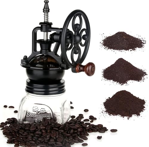 Mason Jar Lid Manual Coffee Grinder