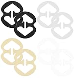 ValueBargain 12 Pcs Bra Strap Holder, Bra Strap Clips Back Anti-Slip to Conceal Straps, Bras Racerback Clip for Racerback & Convertible Bras - Image 1