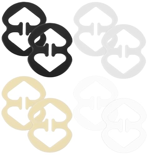 ValueBargain 12 Pcs Bra Strap Holder, Bra Strap Clips Back Anti-Slip to Conceal Straps, Bras Racerback Clip for Racerback & Convertible Bras