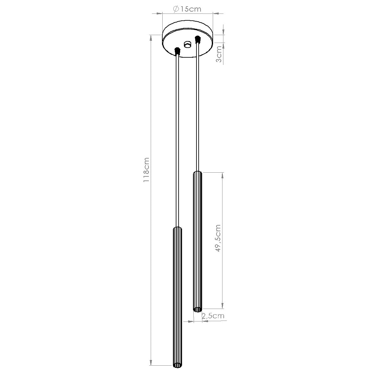 SOLLUX lighting Lámpara Colgante - Lámpara de Techo Acero - 1 Pantalla - Bombilla LED - Negro Arche