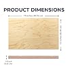 Maple | 3.9mm 1/8th inch, 12”x19” Premium Finished Two Sided with MDF Core, Glowforge Ready | Walnut, Cherry, Maple, Red Oak, White Oak, Alder, Pine, Cedar, Sapele, Mahogany, Hickory, Bamboo #1