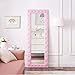 Crystal Tufted Full Length Mirror for Home, 63