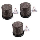 Gobelets à dés : avec le gobelet à dés, ils peuvent l'atmosphère de intéressante, des objets de divertissement parfaits pour jouer.