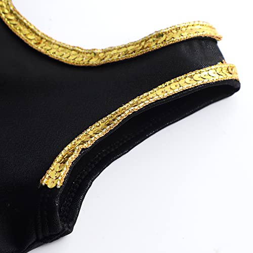 Eqsjiu Ballerina Gymnastics Leotards With Tutu Dress For Baby Toddler Girls 2T 3T 12-18 Month 24 Months Black Blue Embroidery Sparkly Sequins #TOP3