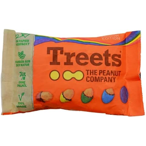 Treets Peanuts Rainbow Edition dragierte Erdnüsse Cover