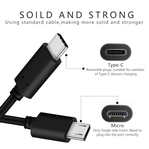 Câble USB C vers micro USB résout déconnexion micro MV7 2m