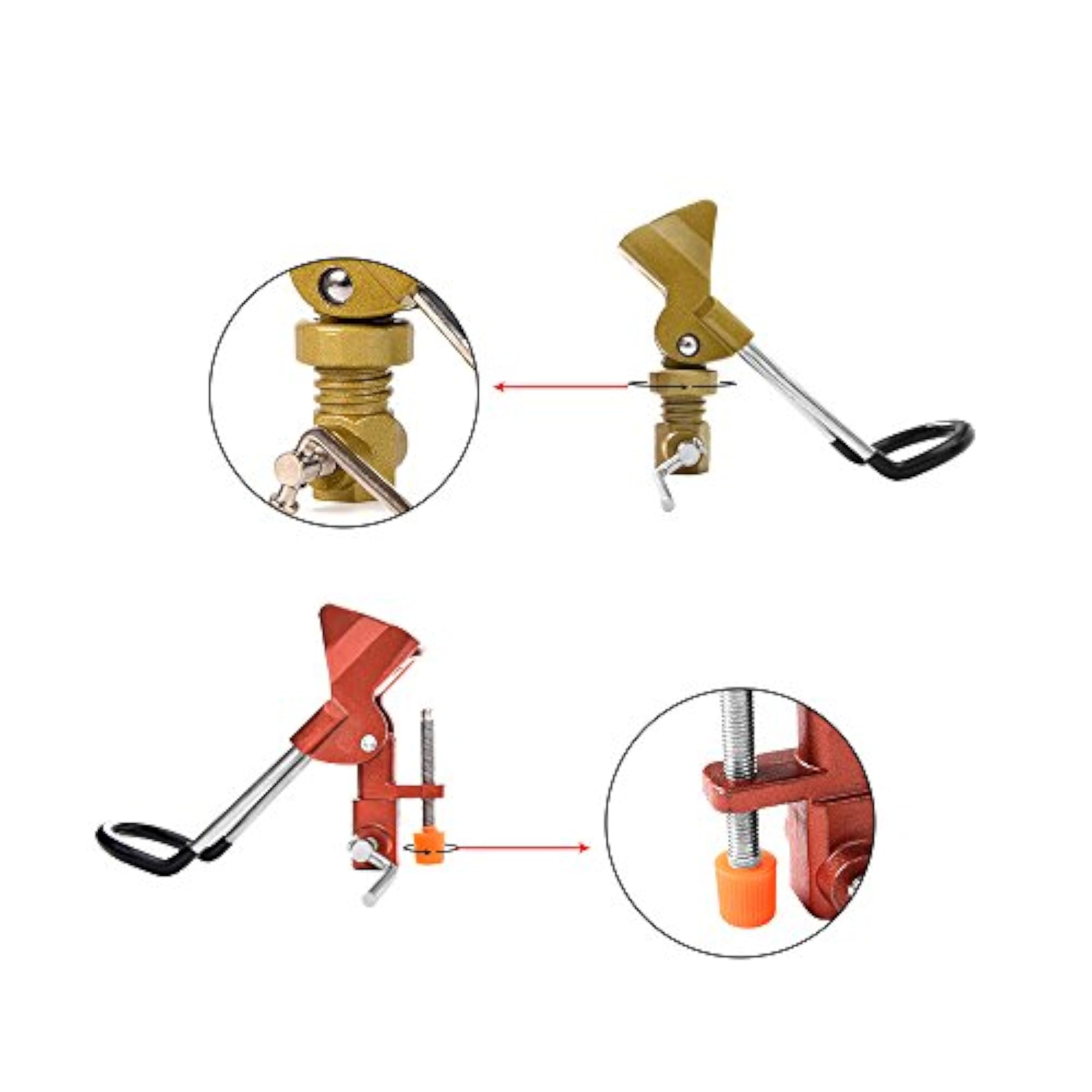 Adjustable Detachable Carp Fishing Rod Pod Stents