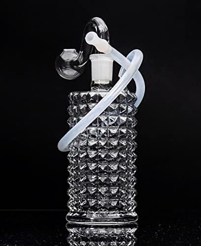 Glass Pipe Glass Oil Pipe Glass Oil Burner Water Bong Pyrex Glass Oil Burner Pipes Thick Clear Pipe Small Bubbler Bong Mini Oil Dab Rigs For Smoking Bongs