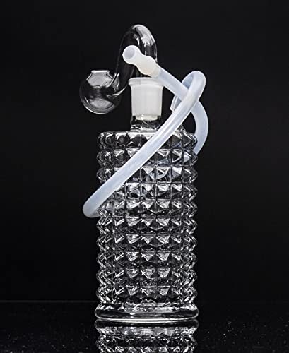Glazen Pijp Olie Brander Water Bong - Dikke Clear Kleine Bubbler Mini Olie Dab Rigs Voor Roken