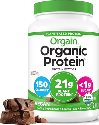 Orgain Organic Vegan 21g Protein Powder...