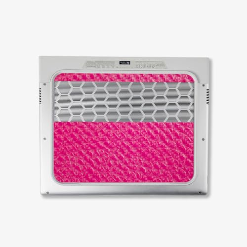 Image of MightySkins Carbon Fiber Skin Compatible With Alienware X14 R2 (2023) Full Wrap Kit - Pink Pleather | Protective, Durable Textured Carbon Fiber Finish | Easy To Apply & Change Styles | Made in the USA