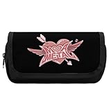 ベビーメタル Babymetal 筆箱 筆袋 帆布 筆入れ ペンケース 2層 大容量 文具ポーチ ペン袋 小物収納 通学 ペンシルケース 通用文具の袋 子供 中小学生 高校生 大学生 事務用品