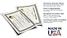 Certificate of Achievement Certificate Paper with Embossed Gold Foil Seals - 30 Pack - Parchment Award Certificates for Students, Teachers, Employees - 8.5