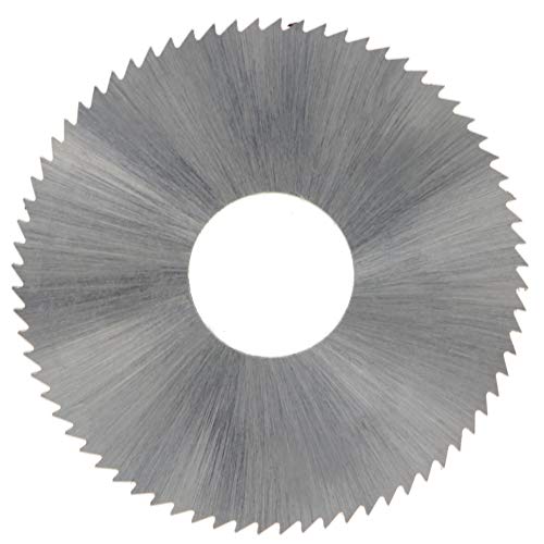 Image of Utoolmart HSS Saw Blade Discs 50mm OD 2mm Thickness 72 Tooth Circular Slitting Saw Cutting Tool for Wood Metal Plastic