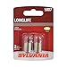 SYLVANIA - 5007 Long Life Miniature - Bulb, Ideal for Interior Lighting - Trunk, Cargo, License and More. (Contains 2 Bulbs)