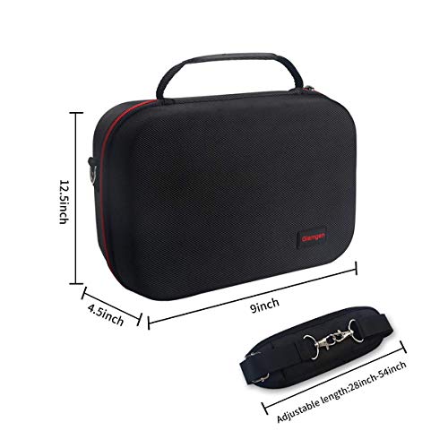 Carrying Case For Nintendo Switch/Switch Oled Model,Large Protective Travel Hardshell Storage Bag With 16 Game Cartridges For Switch Console, Pro Controller, Accessories Switch Dock,Black #TOP5