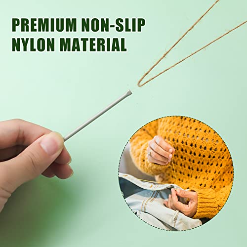 17Pcs Large-Eye Blunt Needles, 8Pcs Bent Tapestry Needles 6Pcs Straight Wool Needles 3Pcs White Yarn Needles For Knitting Crocheting Macrame Darning Needle For Hand Stitch Diy Crafts (Multicolored) #TOP2