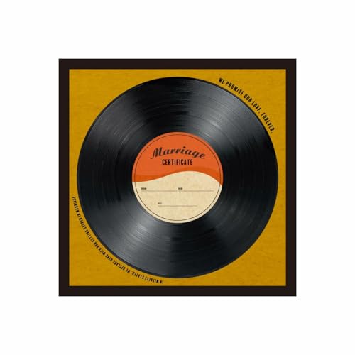 いなみ様】レコード型結婚証明書 Amazon | 結婚証明書 ゲスト 参加型