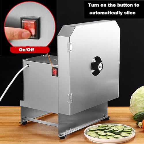 Cortadora eléctrica ajustable para frutas y vegetales miniatura 2