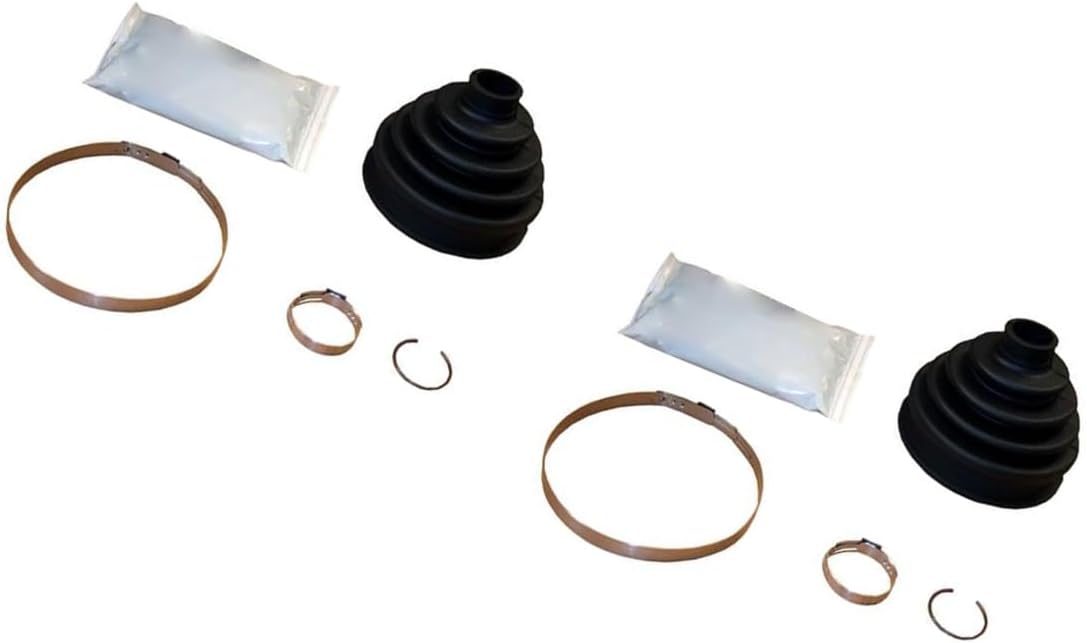 Front Outer 2 Pcs CV Joint Boot Kit fits BMW 330xi,325xi,X5 2000 2001 2002 2003 2004 2005 2006