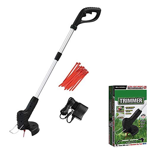 AJYE Garden Strimmer Electric Edging Shears Black Lightweight Cordless Lawnmower,Telescopic Suitable for Parks,Farms, Orchards DIY Lawn Edging Tool