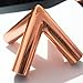 1'' Inch Hand Made Premium Quality Copper Pyramid Kit for Meditation and Reiki Healing USA, UK (L Type and M Type) Only Connectors