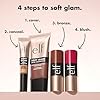 e.l.f. Soft Glam Cream Bronzer Stick, Buildable Cream Bronzer for A Long-Lasting Sculpted Glow & Satin Finish, Twist-Up Design, Vegan & Cruelty-Free, Light-Medium #5