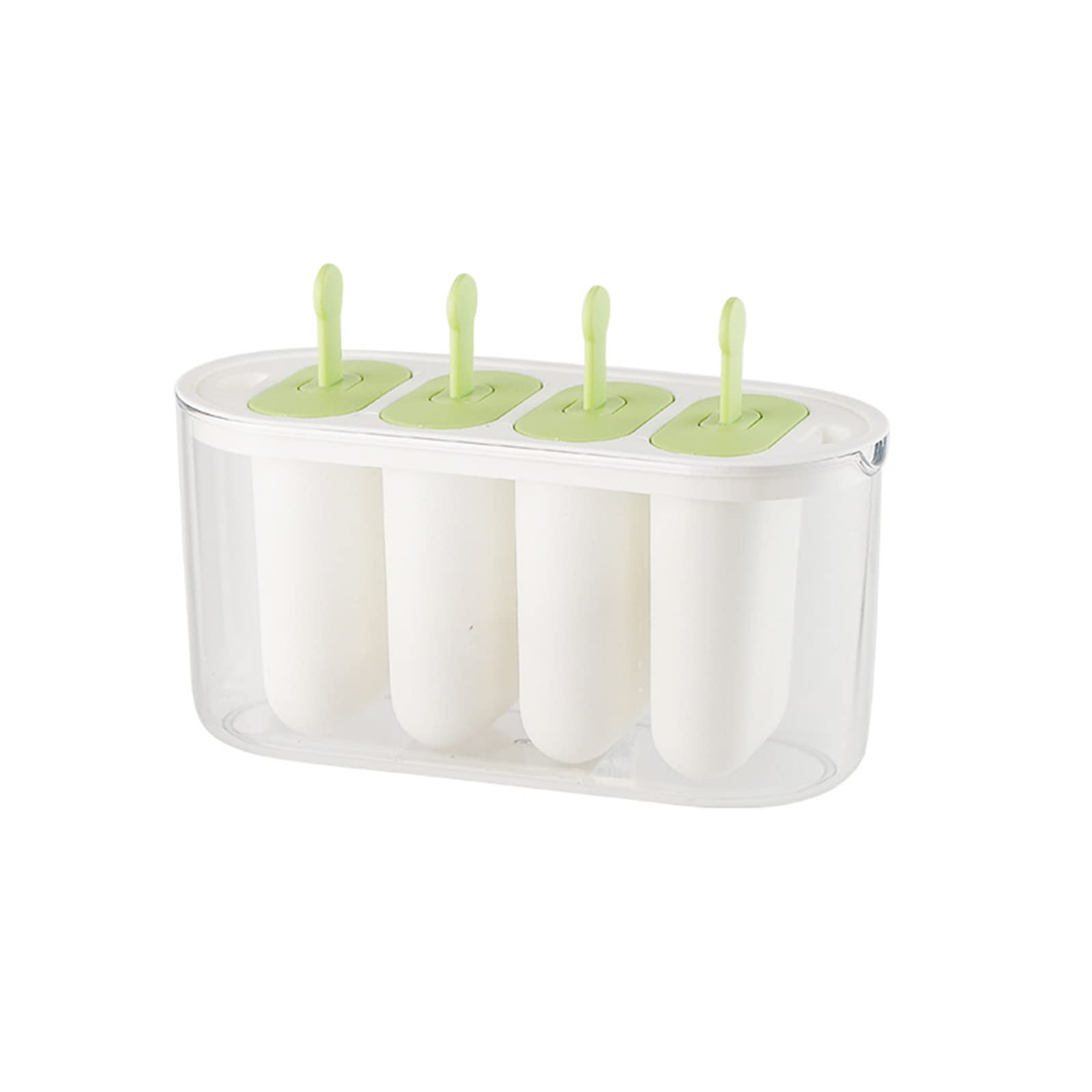Buxuaaaa Homemade Popsicles Mold for Kid Snow Mountain Shape with Drip-Guards Holder Teething Popsicles for Toddler Ice Cream Molds for Homemade Ice Cream