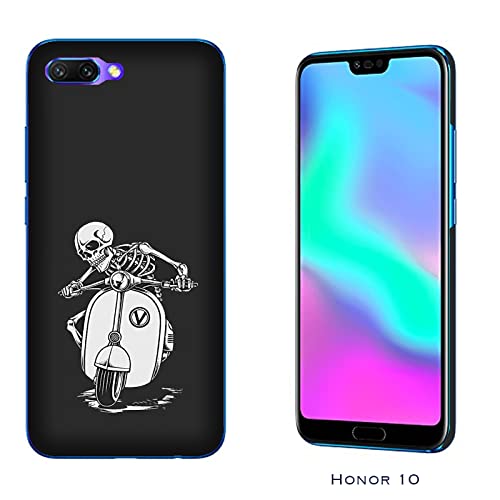 Cover Custodia Compatibile con Honor 10 Teschio