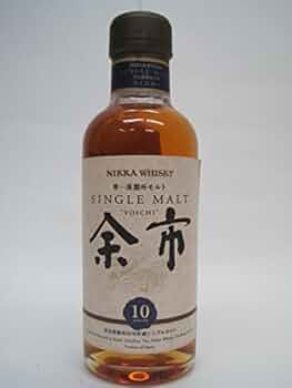 ニッカウイスキー　余市10年　シングルモルト　180ml Amazon.co.jp: ニッカシングルモルト余市10年、宮城峡10年各
