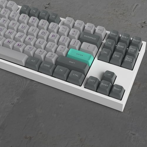 Image of Guffercty kred SA Profile PBT Keycaps,170 Set Double Shot Durable Keycaps for Custom Mechanical Keyboard Mod Fit 60% 100% Layout for Gamers Typists (Hyper Fuse)
