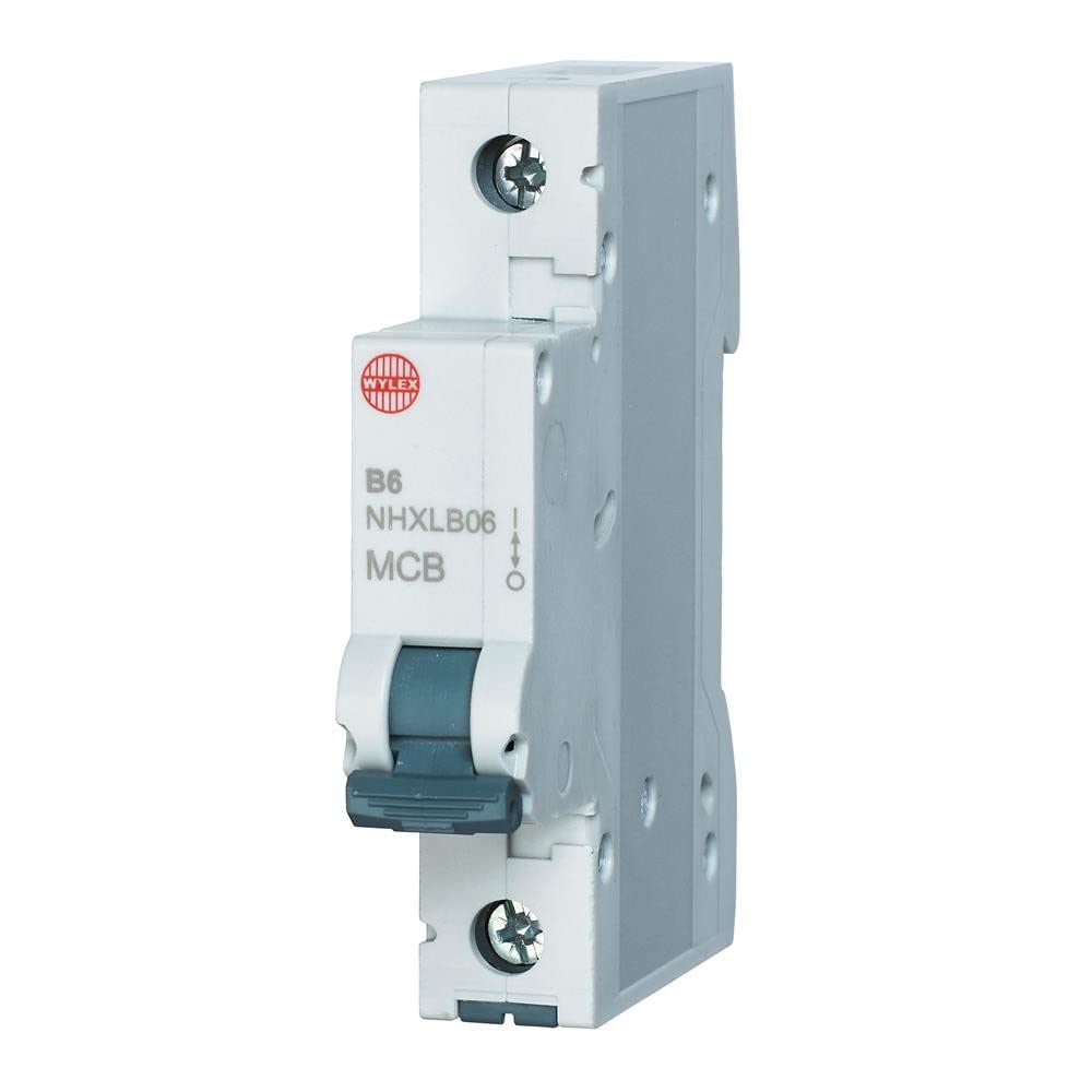 Wylex NHXLB06 Miniature Circuit Breaker MCB 6kA Type B - 6 Amp