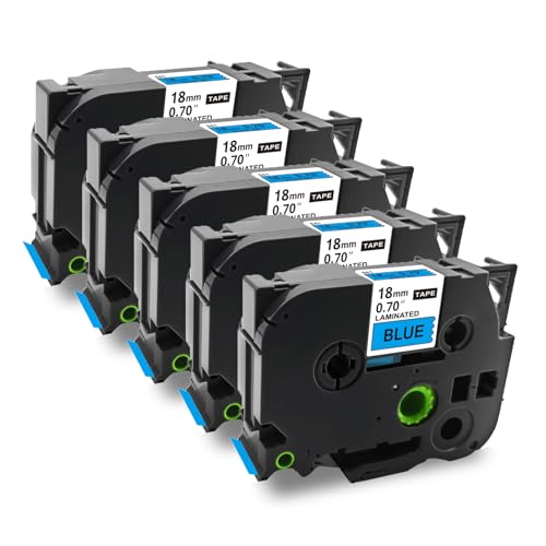 Sluxjet ݊ s[^b` e[v 18mm n TZe-541 Tz-541 ev uU[H s[^b`L[u P-touch ėp e[vJ[gbW 8m P^b` @Ή PT-2500PC PT-P750WVP 5