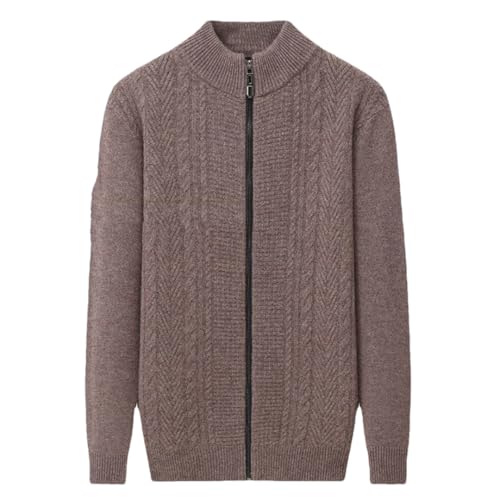 Chaqueta de punto para hombre FLXHSA casual knitted sweater con cremallera