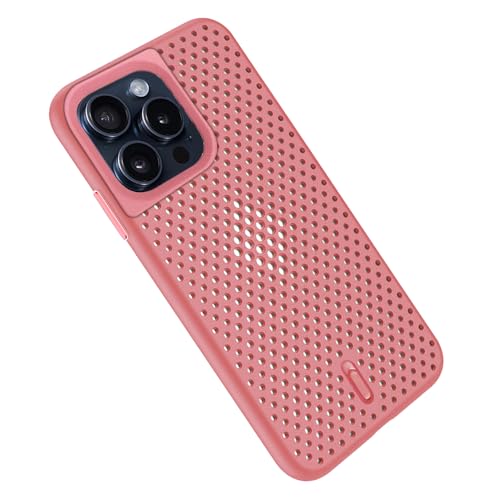 Image of amazon basics Basic Case for Apple iPhone 15 Pro (Silicone Pink)