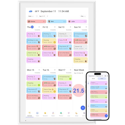 Image of 21.5 Digital Calendar