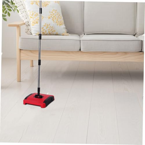 Cordless Pet Hair Sweeper Broom Vacuum Sweeper Compact Carpet Cleaner Non-Electric Office Rug Cleaner Undercoat Carpet Cleaner