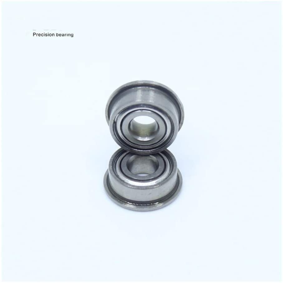 Rodamiento MF104ZZ 4x10x4 mm de ranura profunda miniatura ABEC-1 con brida 5